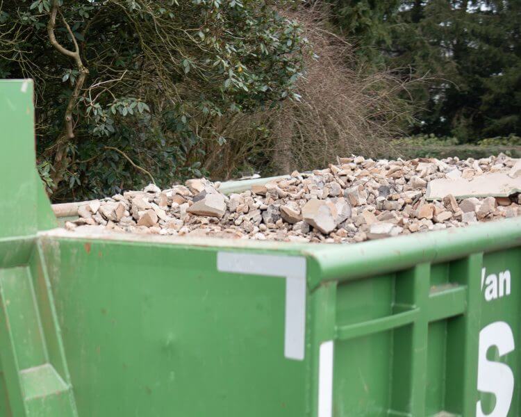 6m3 puin container huren bij van strien fijnaart
