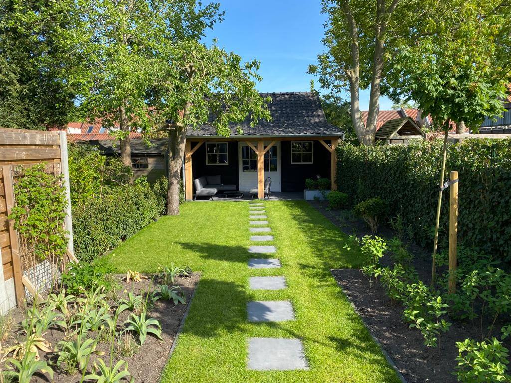 Groene stadstuin in Willemstad