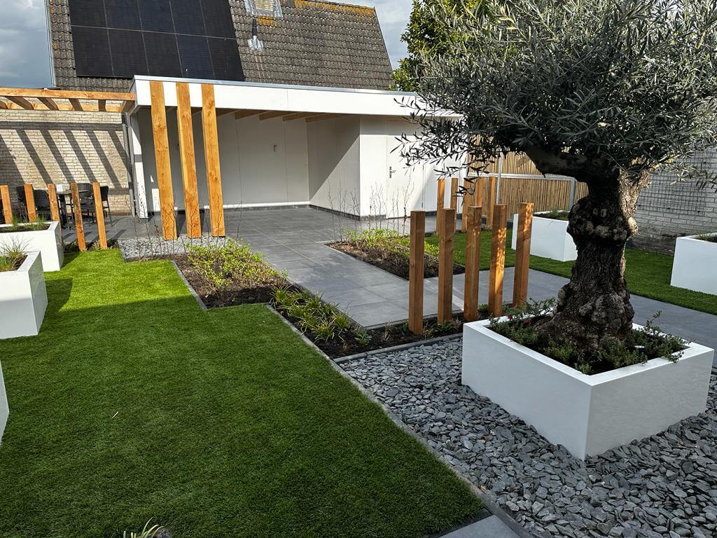 Tuinmetamorfose oud gastel